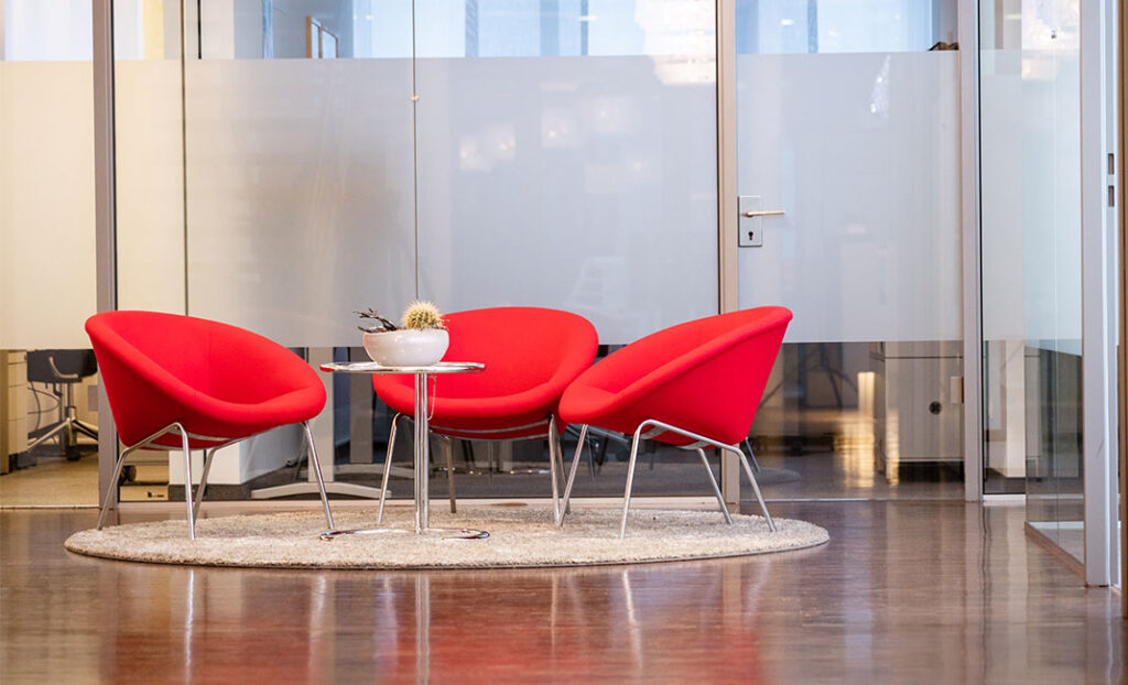 Die Einrichtung vom SKW-Büro in Gütersloh