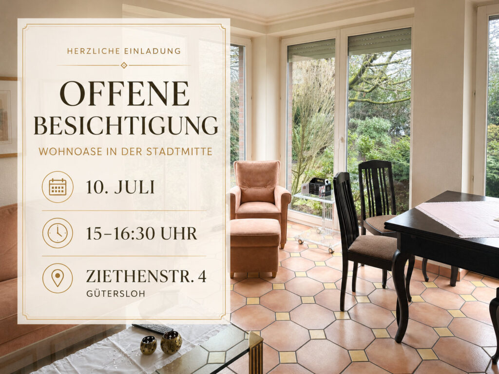 Offene Besichtigung • 10 Juli • 15-16:30 Uhr