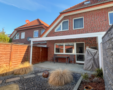 Rückansicht - Gepflegtes Reihenmittelhaus in familienfreundlicher Lage von Herzebrock ***4271 G