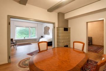 Wohn-/Esszimmer mit Kamin - Ehemaliges Bauernhaus mit Garage ***4288 G in Versmold