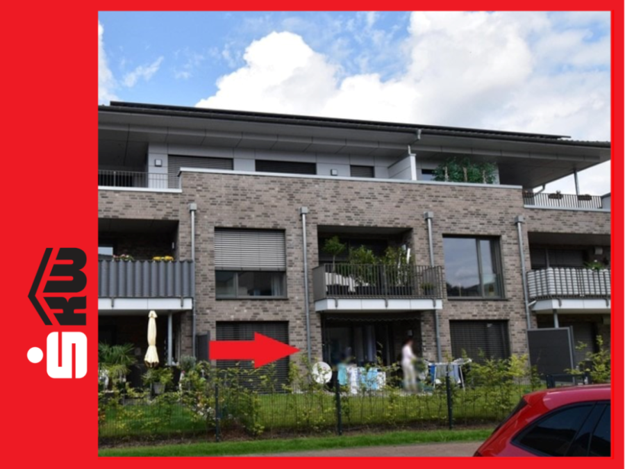 Terrassenansicht - Neubau- Eigentumswohnungen in zentraler Lage von Versmold ***2682