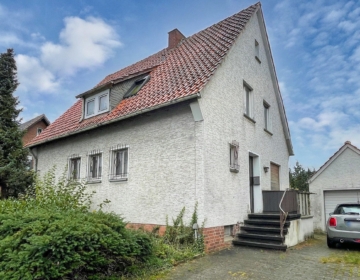 Eingangsansicht - Siedlungshaus mit großem Grundstück – Ihr Projekt in Clarholz ***4250 G