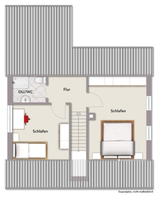 Obergeschoss - Vermietet & voller Möglichkeiten ***4285 G Einfamilienhaus in Gütersloh