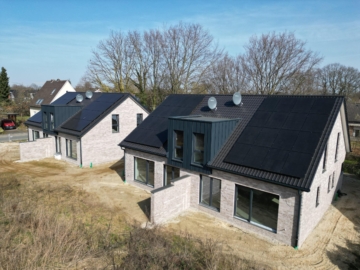 Gartenansicht - Neubau-Doppelhaushälften in GT-Avenwedde***4149 G