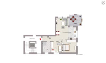 Moderne Neubauwohnung mit Innenstadtnähe *1851 R-5 Gütersloh, 33330 Gütersloh, Etagenwohnung