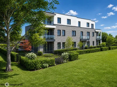 Gartenansicht - KI-generiert