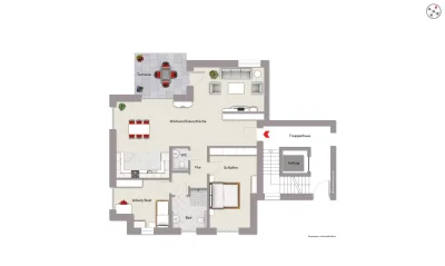 Großzügige Erdgeschosswohnung mit Citynähe *1851 R-1 in Gütersloh, 33330 Gütersloh, Erdgeschosswohnung