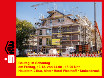 Bautag ist Schautag am Freitag, 13.12. von 14.00 – 18:00 Uhr Hauptstr. 24b/c • Stukenbrock, 33758 Schloß Holte-Stukenbrock, Erdgeschosswohnung