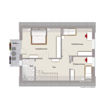 Obergeschoss - Charmantes Einfamilienhaus in guter Lage von Rietberg***4249 G