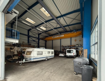 Montagehalle mit 20-t-Krananlage - Gewerbeimmobilie mit Montagehallen, Krananlagen und Bürotrakt ***4268 G Schloß Holte-Stukenbrock