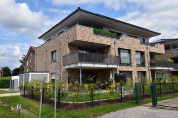 Terrassenansicht - Neubau-Eigentumswohnungen in zentraler Lage