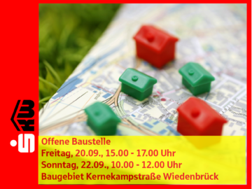 Offenes Baugebiet Kernekampstr., Wiedenbrück Fr. 20.09., 15-17 Uhr und So. 22.09., 10-12 Uhr, 33378 Rheda-Wiedenbrück, Wohngrundstück