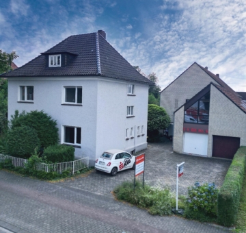 Zwei in Einem: Einfamilienhaus mit vielseitig nutzbarem Gewerbeobjekt***4135 G in GT-Isselhorst, 33334 Gütersloh, Einfamilienhaus