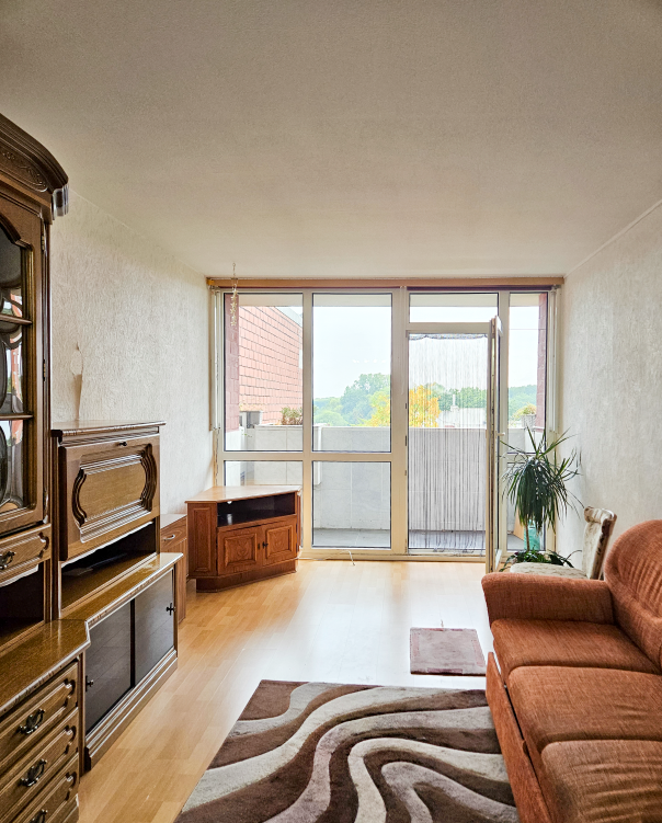 Wohnzimmer - 3-Zimmer-Eigentumswohnung mit Balkon – ideal für Kapitalanleger oder junge Paare***1824 R in Rheda