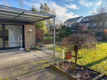 überdachte Terrasse - Ebenerdiges Wohnen ***4258 G Bungalow in Gütersloh-Nordhorn