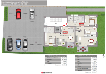 Erdgeschoss - Neubau-Eigentumswohnungen in zentraler Lage von Gütersloh ***1839 R