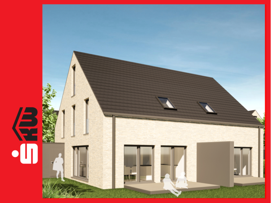 Aussenansichten - Einziehen & Wohlfühlen – Familienfreundliche Doppelhaushälfte mit Studio *** 4205 G Gütersloh