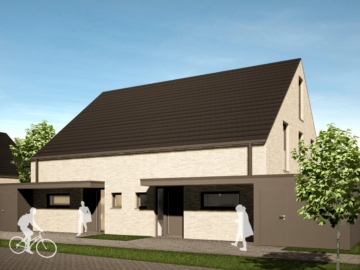 Aussenansichten - Einziehen & Wohlfühlen – Familienfreundliche Doppelhaushälfte mit Studio *** 4205 G Gütersloh