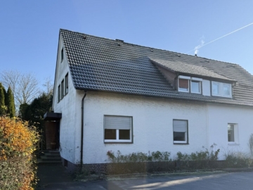 Straßenansicht - Familienhaus mit Gestaltungsspielraum *** 4243 G Doppelhaushälfte in Wiedenbrück