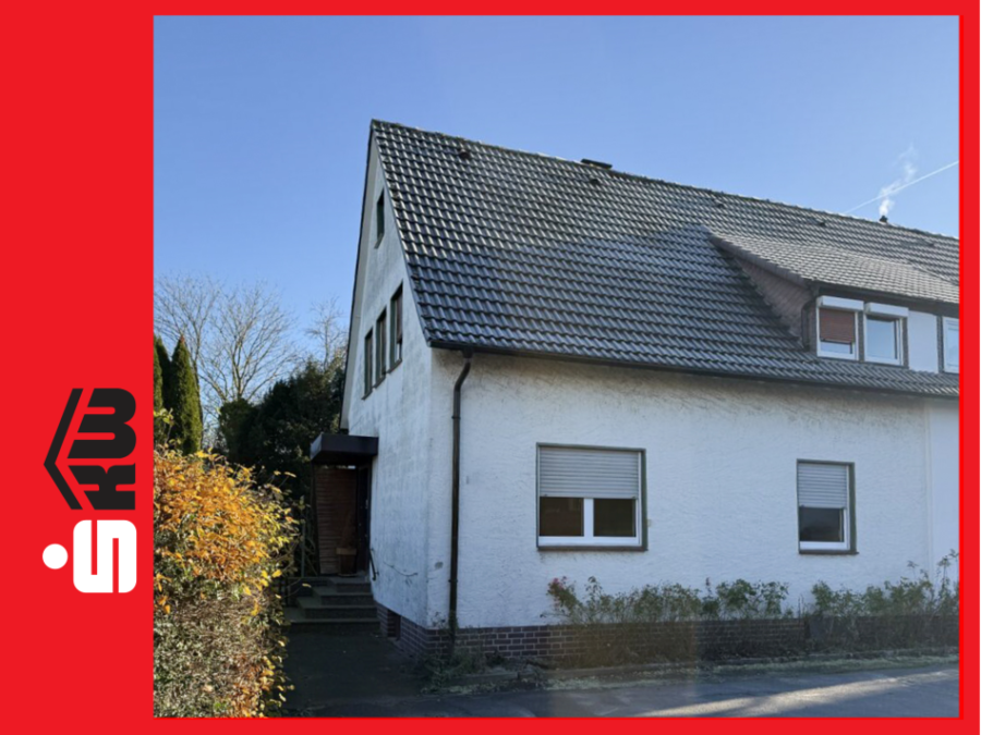 Straßenansicht - Familienhaus mit Gestaltungsspielraum *** 4243 G Doppelhaushälfte in Wiedenbrück