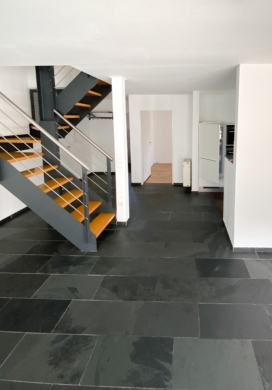Wohn-/Essbereich mit offener Küche - Maisonette-Traum in Herzebrock – Wohnen mit Stil auf zwei Ebenen***1820 R