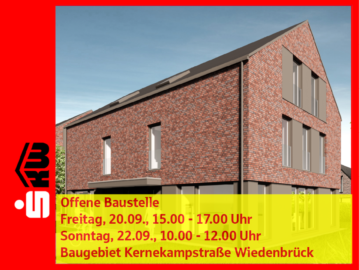 Offenes Baugebiet Kernekampstr., Wiedenbrück Fr. 20.09., 15-17 Uhr und So. 22.09., 10-12 Uhr, 33378 Rheda-Wiedenbrück, Doppelhaushälfte