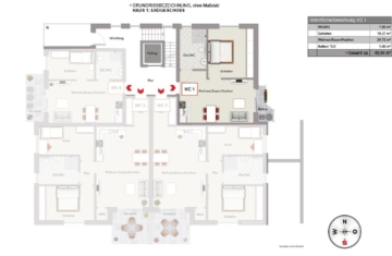 Feine 2-Zimmer-Wohnung mit ca. 50 m², 33758 Schloß Holte-Stukenbrock, Erdgeschosswohnung