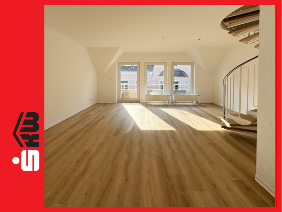 Wohn-/Essbereich - Moderne Maisonette in Innenstadtlage von Gütersloh ***1837 R