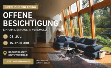 Offene Besichtigung am 3. Juli, 33775 Versmold, Einfamilienhaus
